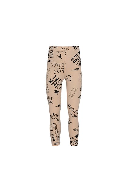 Punk Girl Girl Child Patterned Summer Leggings