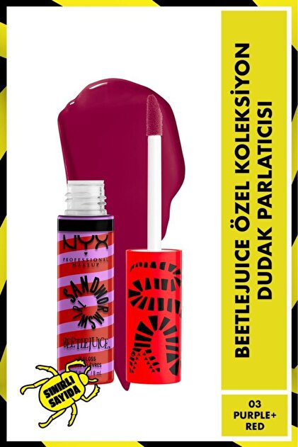 NYX Professional Makeup Beetlejuice Özel Koleksiyon Dudak