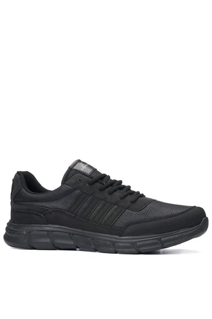 Large Size 48-50 Black Nubuck Sports Shoes