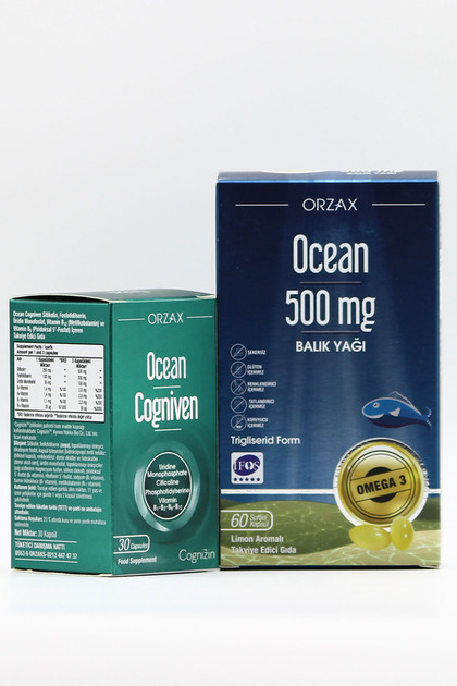 Cogniven ve Omega 3 Hafıza Güçlendirme ve Odaklanma Seti