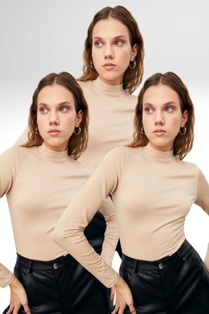 Women's Cream 3-Piece Body