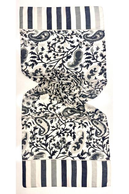 Authentic Patterned Kerchief Shawl