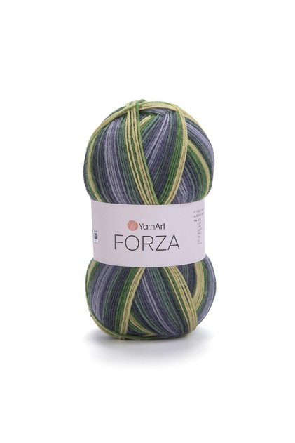 Forza - Ebruli̇ Hand Knitting Yarn Ebruli̇-2505
