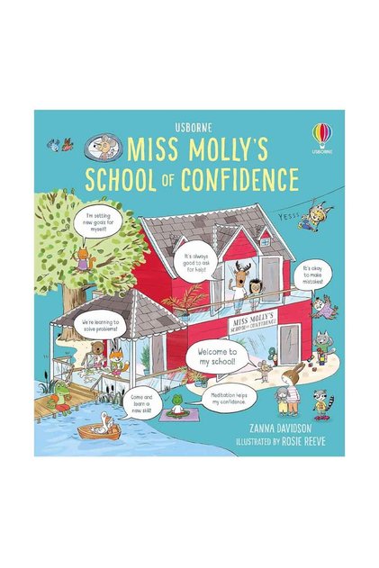 Детска книга, Usborne , Miss Molly's School of Confidence , за 4+ години