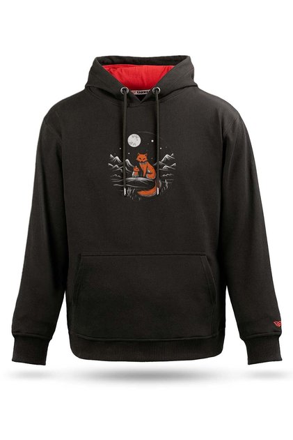 Hooded Sweatshirt Fox Design Hooded Sweatshirt