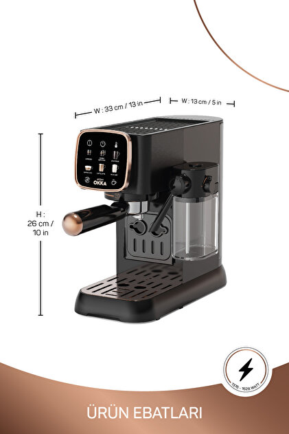 Arzum OK0032-04 Arzum Okka Espresso Solo M Yarı Otomatik Espresso