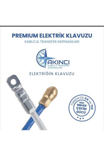 Eda AKINCI 15 Mt Plastık Susta (KLAVUZ) Kılavuz Elektrikçi Sustası