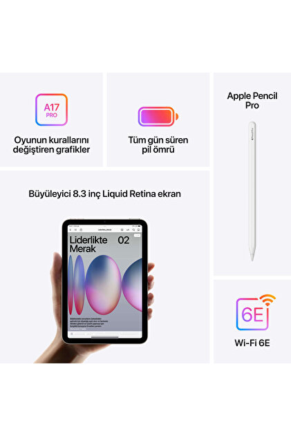 Apple iPad mini Wi-Fi 128GB - Mavi - Fiyatı, Yorumları
