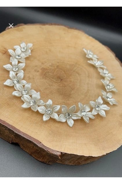 Saç aksesuarı düğün kına nikah nişan taç