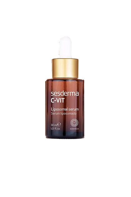 Vitamin C Serum - Anti-Aging und gegen Falten, Effektive Formel mit Hyaluronsäure