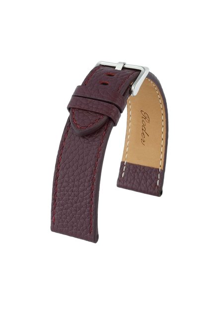 R4105S Roder Leather Strap - Purple - 20mm