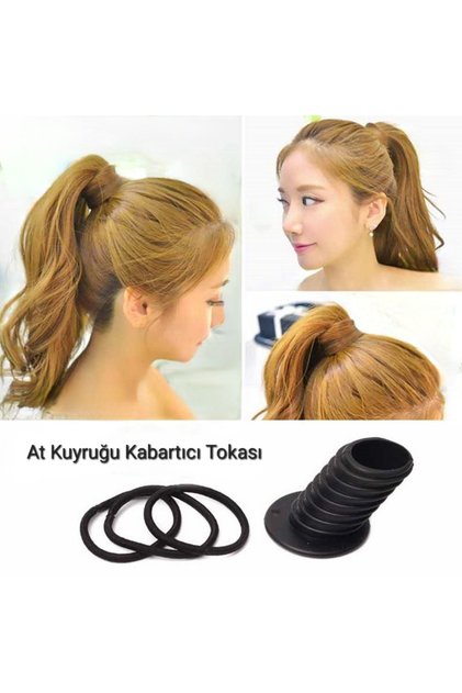 Hair Clip Ponytail Upright Holder Bracket Set Buckle