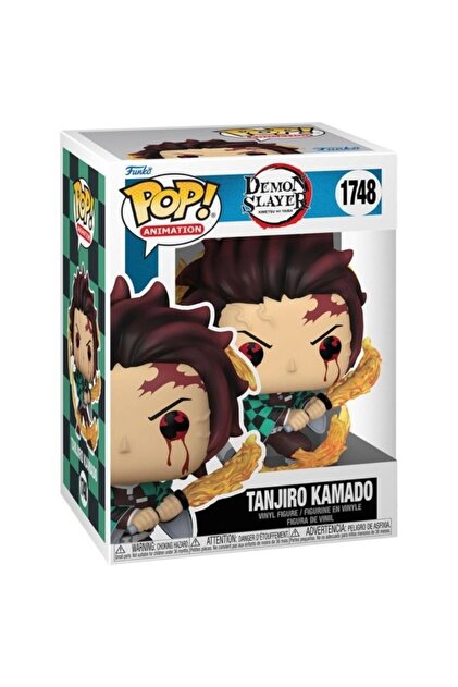 Pop! Animasyon: Demon Slayer Tanjiro (Güneş Soluyan) Vinil Figürleri