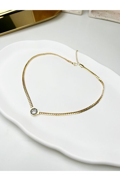 Serenay Steel Necklace