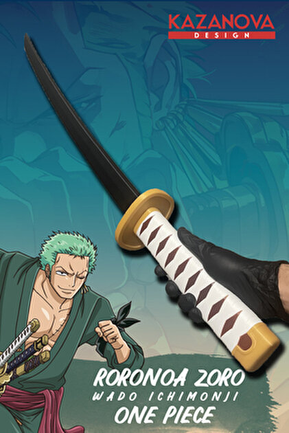 Kazanova Design Zoro One Piece Anime Enma Katlanabilir Katana (98