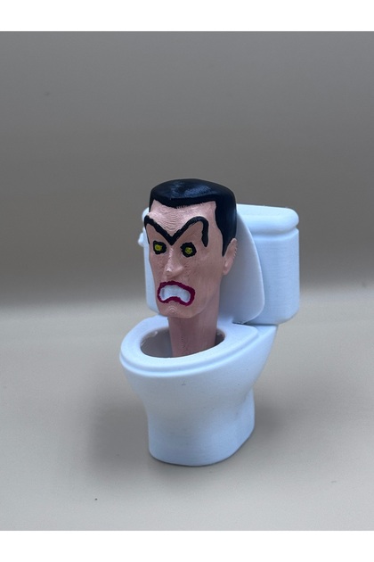 Goplast Premium Skibidi Toilet G Man Oyuncak Figür Şibili Tuvalet