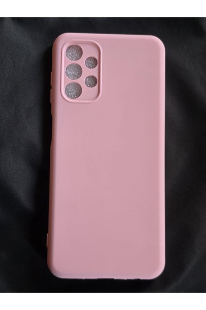 Samsung Galaxy A13 Compatible Launch Phone Case with Velvet Inside Pink
