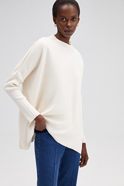 T Sleeve Knitwear Sweater