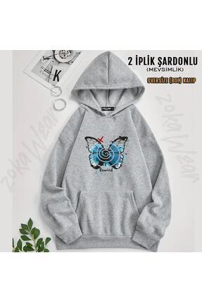 ZOKAWEAR Life is Strange 2,Wolf Squad Baskılı Kapüşonlu Sweatshirt