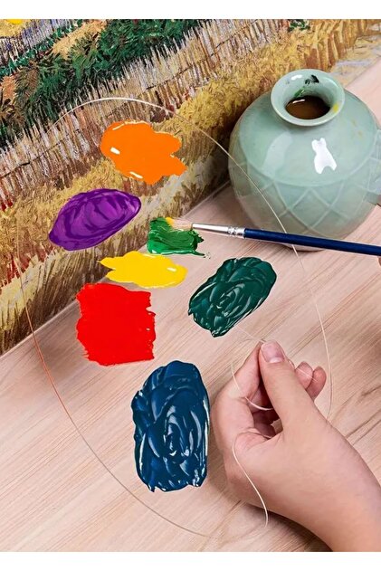 PLEKSİ ŞEFFAF RESİM PALETİ -20X30CM-