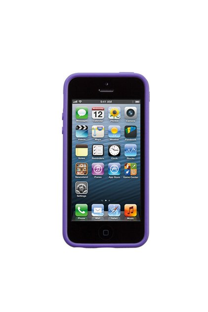 İphone 4s/4 Ile Uyumlu Pixelskin Hd Silikon Kılıf Mor