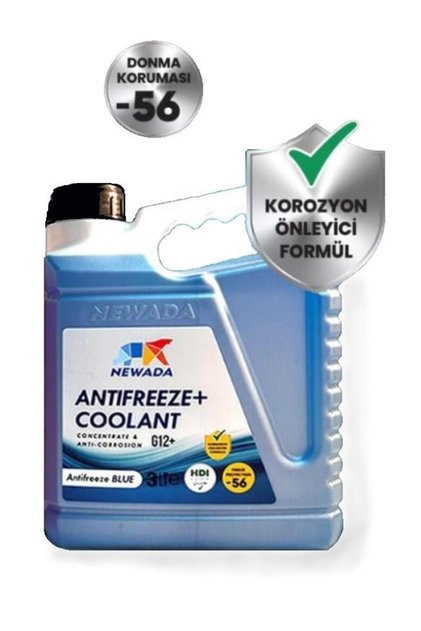 NEWADA Süper Mavi Antifriz -56°c 3 Lt