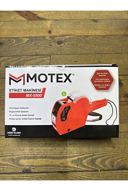 Motex 8 Haneli Mekanik Fiyat Etiket Makinesi - Fiyatı, Yorumları
