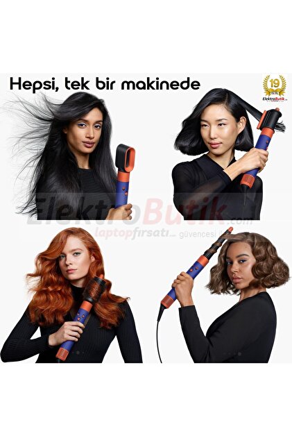 DYSON Airwrap i.d. Bluetooth Sac sekillendirme ve kurutma seti