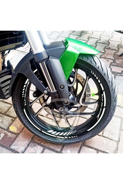 Bajaj Dominar Beyaz Jant Şeridi