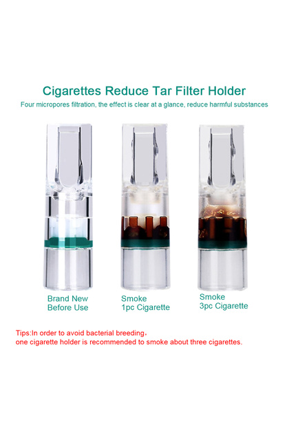 Choice Tobacco Cigarette Filter Smoking Reduce Tar Filtration 100pcs Cigarette  Cleaning Holder Converter...- Trendyol