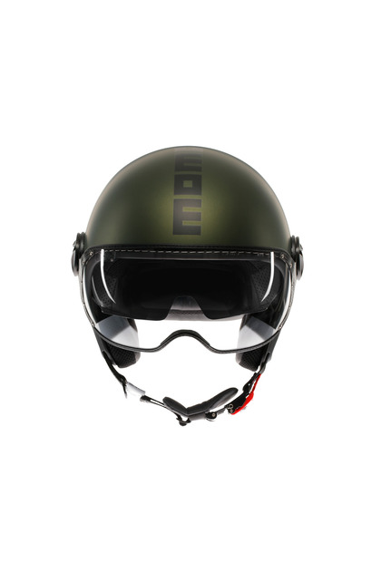 Momo Design Momodesign Fgtr Evo Matt Green Black Açık Kask