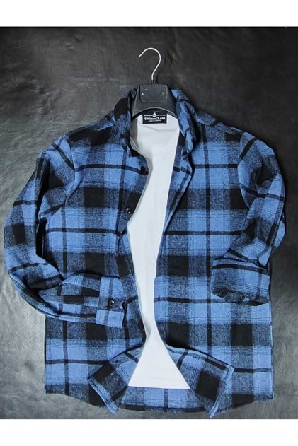 Large Size Oversize Plaid Lumberjack Shirt