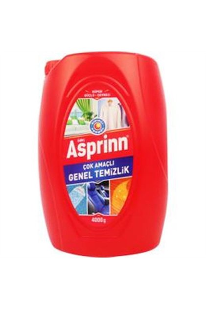 Asprinn Genel Temizlik Kırmızı 4 L
