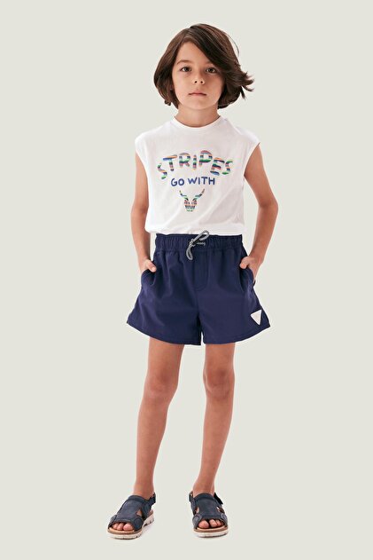 BG Store Erkek Çocuk Lacivert Şort