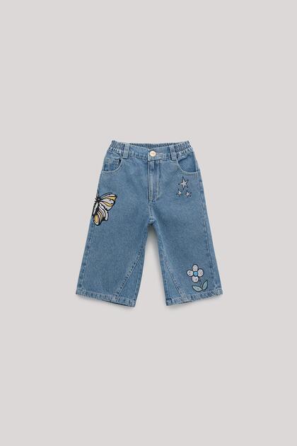 BG Store Kız Bebek Denim Pantolon