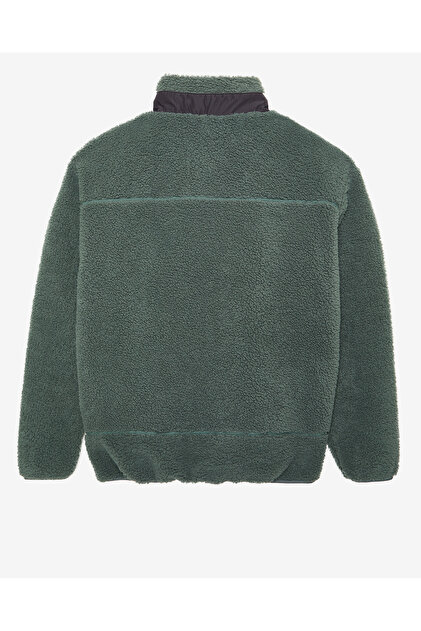 Skechers M Outdoor Fleece Full Zip Sherpa Erkek Haki Mont S242184