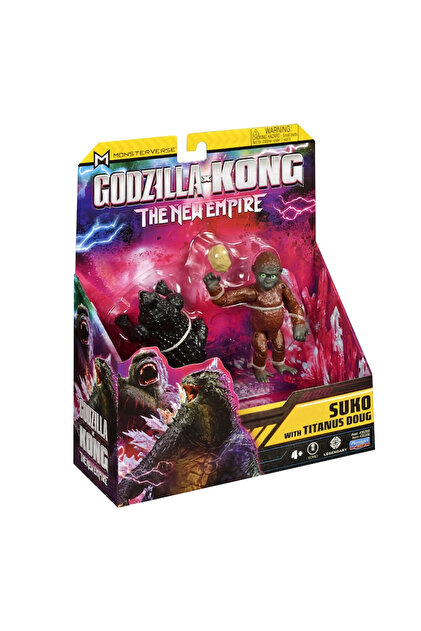 GIOCHI PREZIOSI MN305000 Godzilla vs. Kong Delüks Aksiyon Figürü