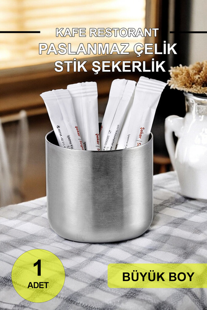 Kafe Restorantlar Için Stik Stick Şekerlik Çubuk Şekerlik Büyük