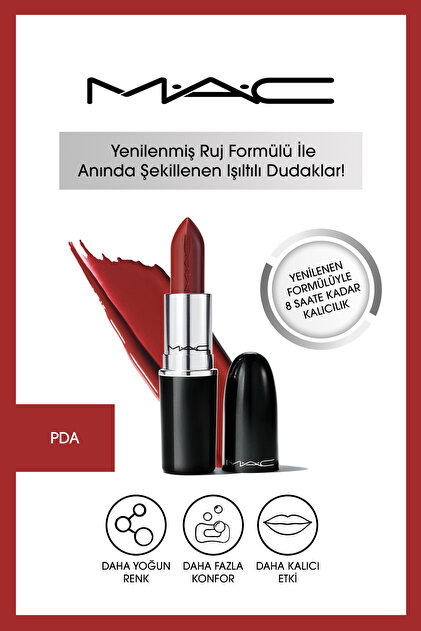 Mac Lustreglass Sheer-Shine Ruj- Well, Well, Well-773602692668
