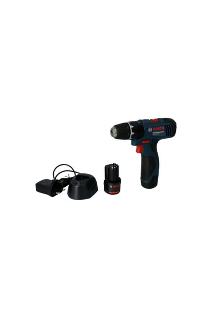 GSB 120-Li Cordless Hammer Drill with 2 x 2.0Ah Battery, Charger and Accessories