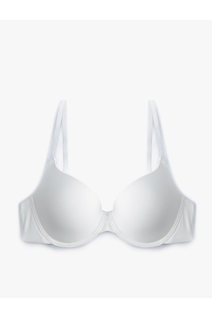 Underwire Supported Padded Basic Push up Bra