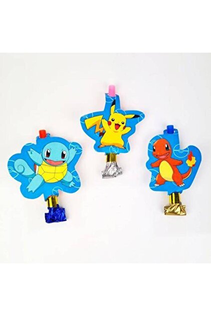 Pokemon Parti Düdüğü (6 ADET)