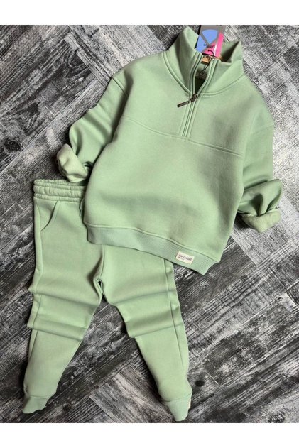 Girl's Winter 3 Thread Raised Bottom Top Set