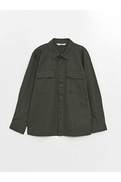 Lcw Kids Comfortable Fit Boy Shirt Jacket