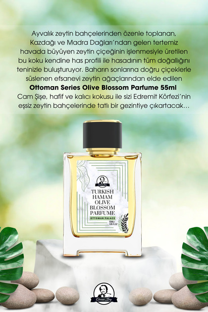 Özcan Bey Ottoman Serisi Zeytin Çiçeği Kokulu Parfüm Olive Blossom