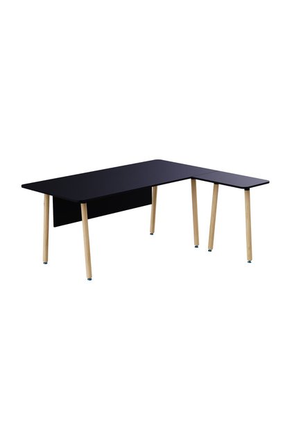 TJ HYT34-18L Black Executive Workstation