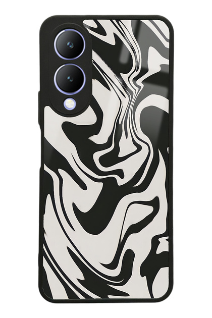 Triptrance Design Glossy Phone Case for Vivo Y17S