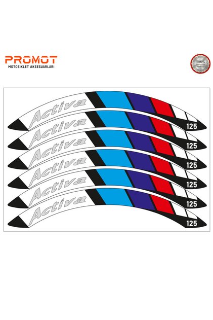 Motorsiklet HONDA ACTİVA UYUMLU JANT ŞERİDİ 5