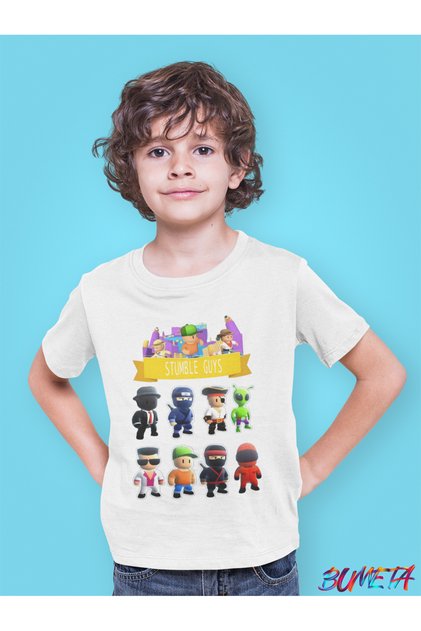 Stumble Guys All Character Kids T-Shirt T-Shirt
