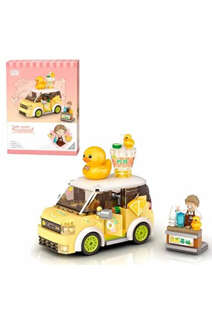 jetlegelsin Mini Blok Oyuncak Sevimli Yaz Arabası 260 Parça